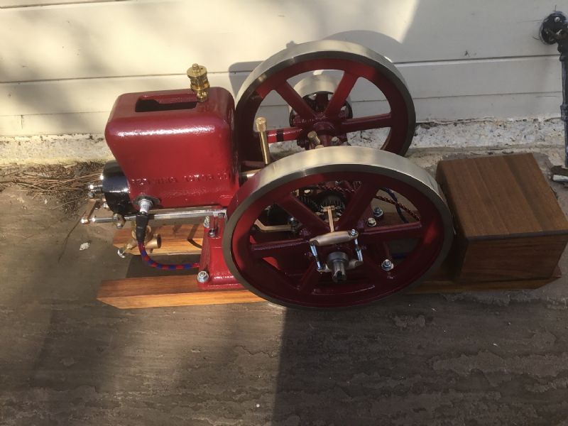 Newbuild Redwing 1/4 Scale  Water cooled engine